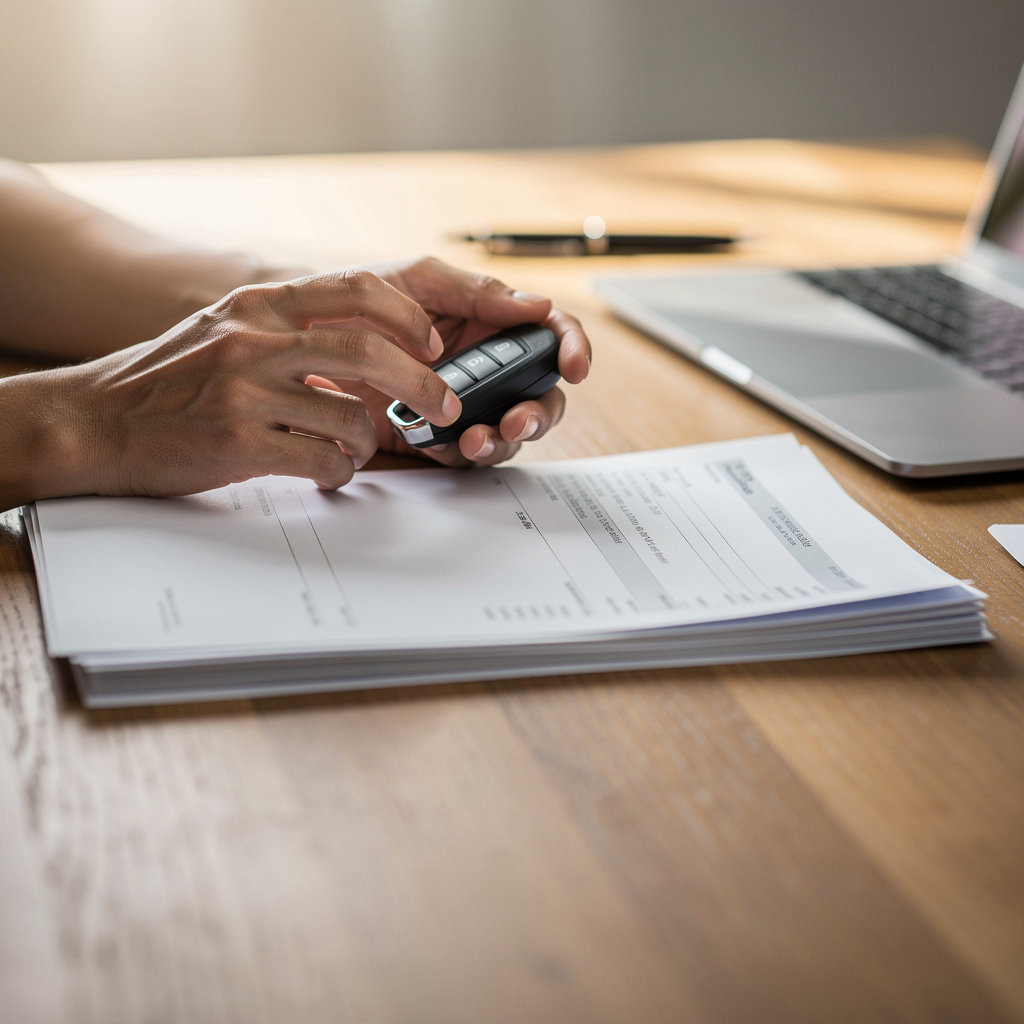 Reliant General Insurance Services agent discussing affordable auto insurance coverage with a client in San Diego