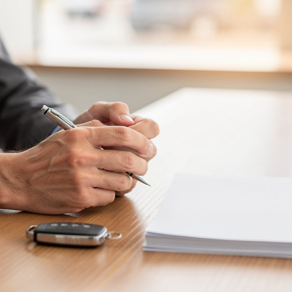 Reliant General Insurance Services agent discussing personalized auto insurance coverage options with a client